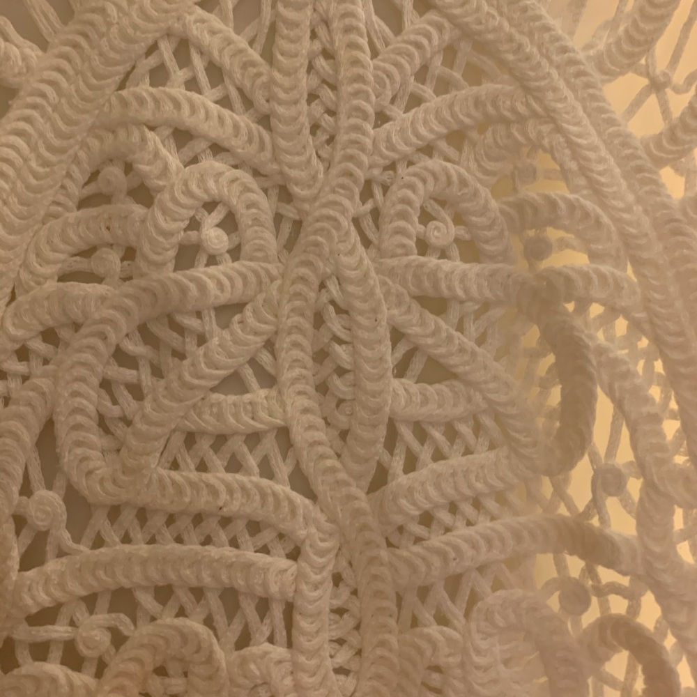 French Connections Cream Dress - Picture 3 of 4